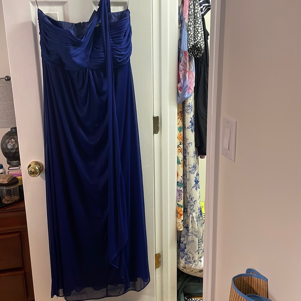 Blue formal dress